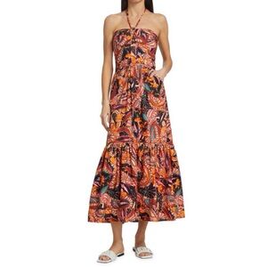 NWT • House of Harlow 1960 • Emma Printed Cotton Sundress Dress